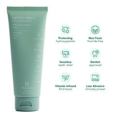 Ingredients highlight: micro hydroxyapatite and mint flavor