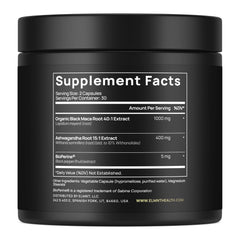 Terra Elmnt Ashwagandha root capsules support stress resilience and focus