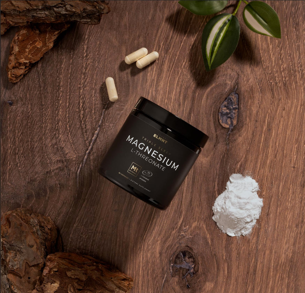 Terra ELMNT Triple Sleep pour scene illustrating measured nightly servings