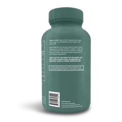 Nutrition facts label on Digestive Catalyst bottle