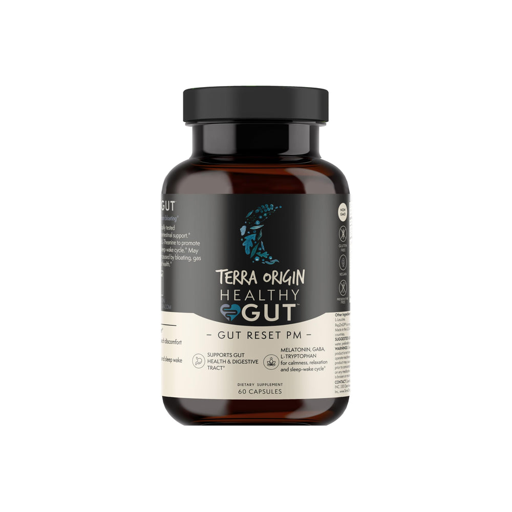 Terra Origin branding with wellness lifestyle imagery