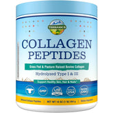 Terranics Hydrolyzed Collagen Peptides powder jar with scoop