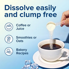 Terranics collagen powder packaging and label