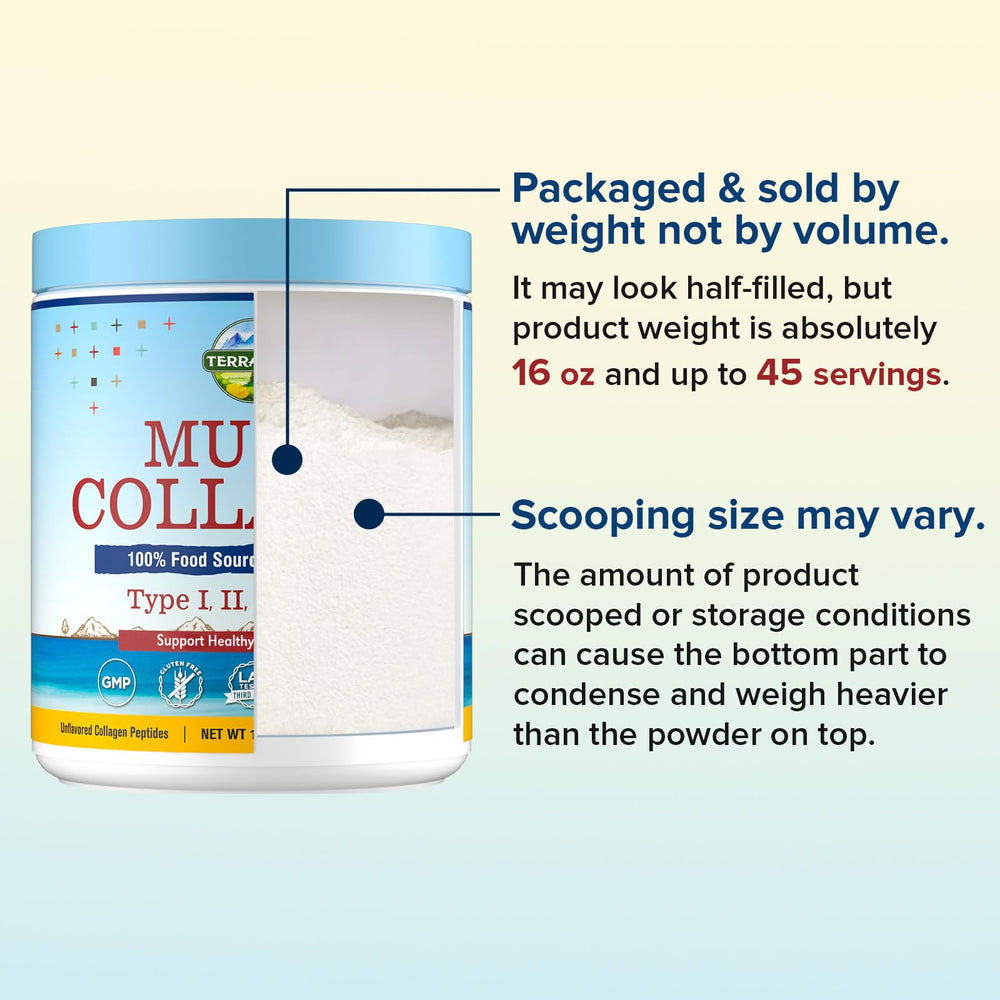 Mixing Terranics collagen powder in a beverage