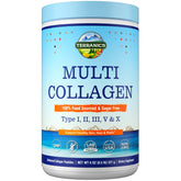 Terranics Multi Collagen Peptides Powder bottle with scoop