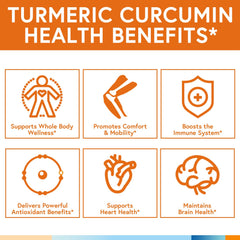 Non-GMO and gluten-free turmeric capsules