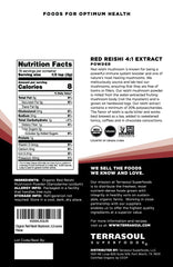 Terrasoul Organic Reishi 4:1 extract pouch front