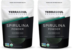 Terrasoul Spirulina Powder 6 oz Pack 2 front view