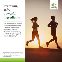 Bone support and teeth health concept for A•D3•K2