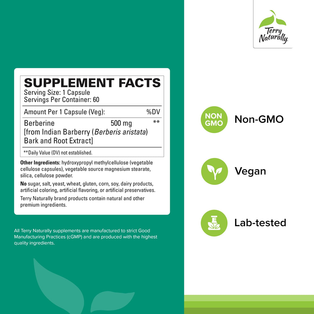 Liver health support berberine supplement image