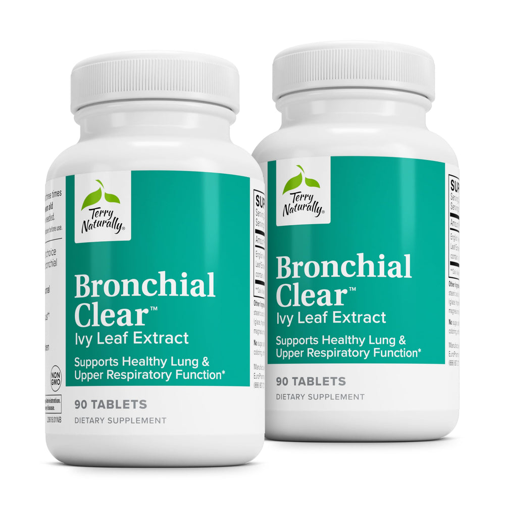Terry Naturally Bronchial Clear Ivy Leaf Extract product hero image