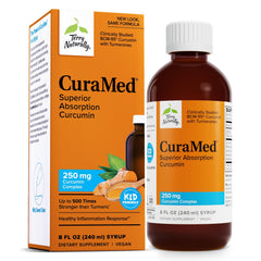Front view of Terry Naturally CuraMed Syrup bottle (8 fl oz)