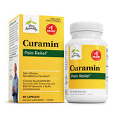 Terry Naturally Curamin bottle and 60-capsule packaging