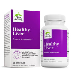 Terry Naturally Healthy Liver bottle with front label