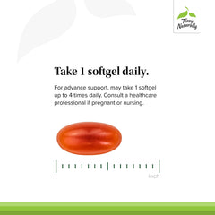 Non-GMO and third-party tested dietary supplement label