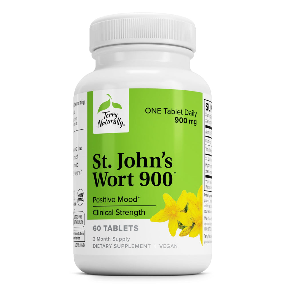 Terry Naturally St. John's Wort 900-60 tablets front view