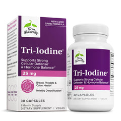 Terry Naturally Tri-Iodine bottle with 30 capsules