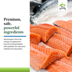 Terry Naturally Vectomega tablets outside bottle illustrate convenient daily dosing.