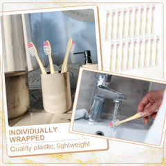 Toothbrushes suitable for travel, hotel, camping, office, and school