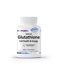 SafeCell S-Acetyl Glutathione 300mg – 60 vegetarian capsules bottle with label