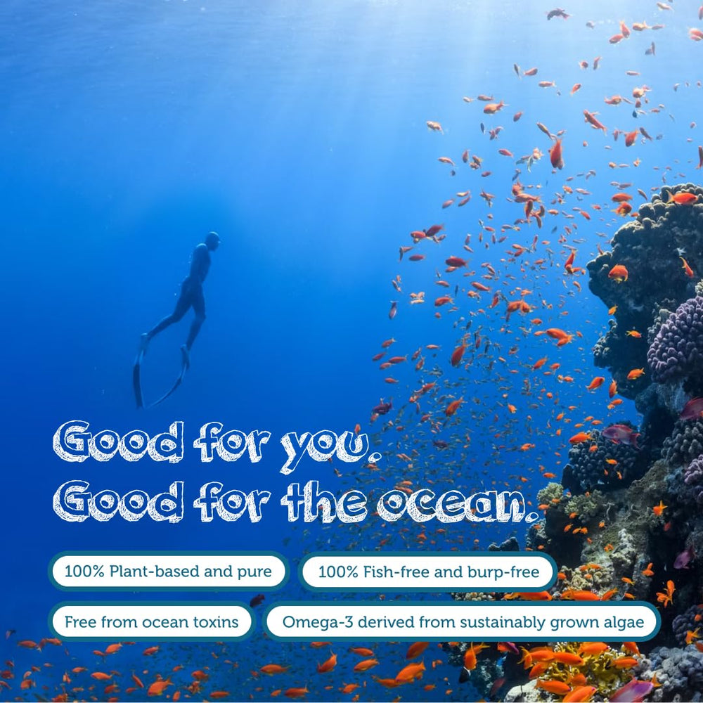 Two months supply of Testa Omega-3 capsules (60 capsules)