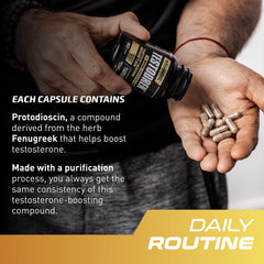 67-day money-back guarantee badge for Testodren