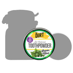The Dirt powder ingredients including hydroxyapatite