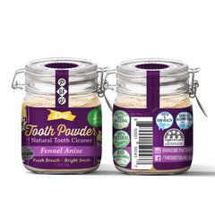 The Dirt packaging box showing 51g tooth powder