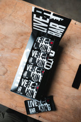 The Fittest Ever THE FITTEST Chocolate Chip Liver King Bar close-up ingredients showing beef liver and collagen benefits