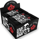 The Fittest Ever THE FITTEST Chocolate Chip Liver King Bar packaging highlighting high-protein carnivore snack for sustained energy