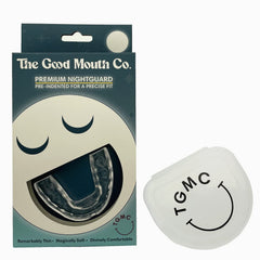The Good Mouth Co Premium Boil & Bite Nightguard Large with protective case