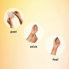 Cycle patch detail - black cohosh and menthol