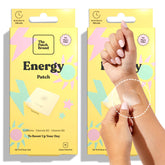 The Patch Brand Energy Patch applied to the skin
