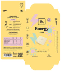 Concept image of all-day energy from The Patch Brand Energy Patch