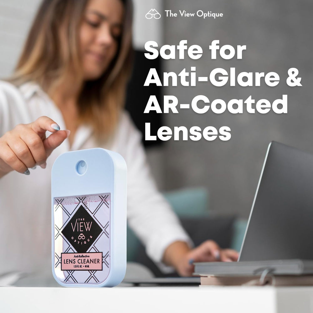 Gentle formula safe for coatings on lenses and screens