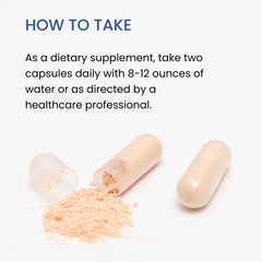 Two-capsule daily dose for a two-month supply