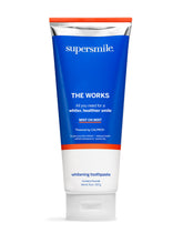 The Works Mint On Mint Whitening Toothpaste by Supersmile product image with tube