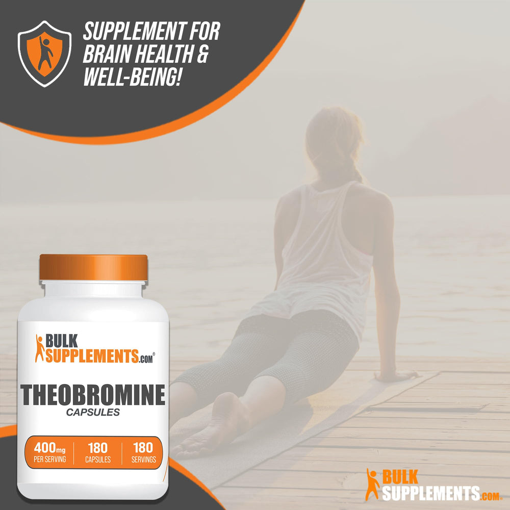 BulkSupplements Theobromine bottle with label