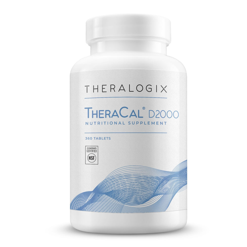 TheraCal D2000 bottle with 360 tablets - 90-day supply
