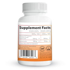 NATLEO USA Theracurmin turmeric bottle on white background