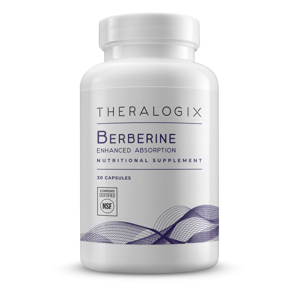 Theralogix Berberine Enhanced Absorption bottle with 30 capsules
