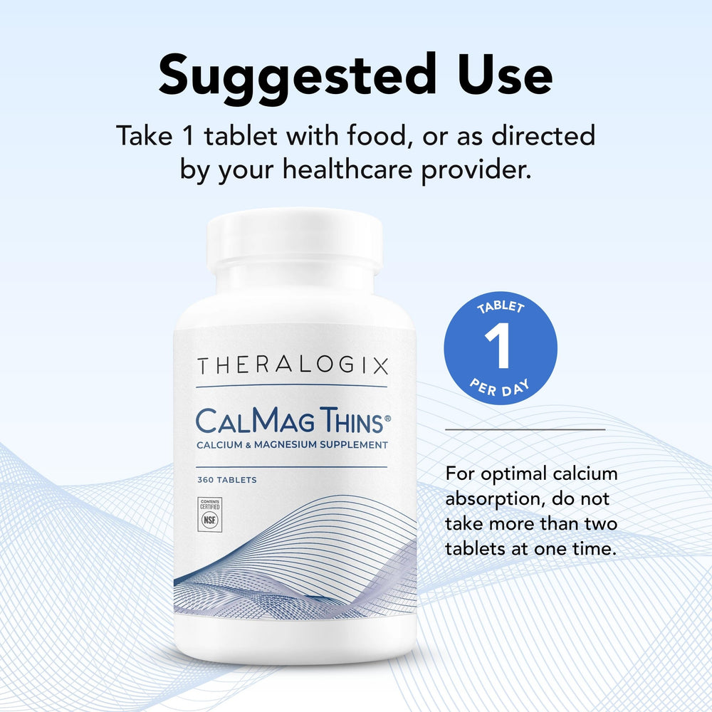 NSF-certified purity and potency seal for CalMag Thins