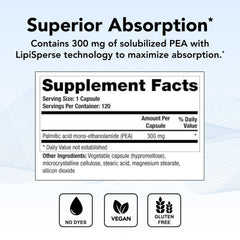 Illustration of LipiSperse solubilized PEA absorption technology