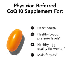 Graphic illustrating heart health benefits