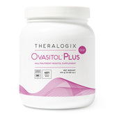 Theralogix Ovasitol Plus front packet showing brand and single‑serve convenience