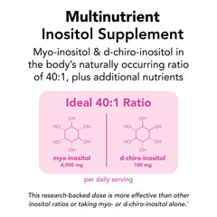 Theralogix Ovasitol Plus fine powder texture highlighting easy mixing benefit
