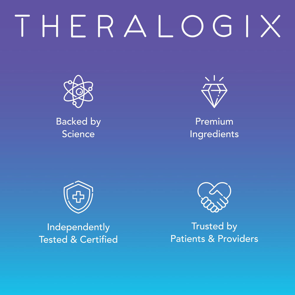 Theralogix Ovasitol starter kit with NSF certified badge indicating quality