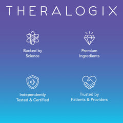 Theralogix Ovasitol starter kit with NSF certified badge indicating quality
