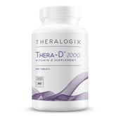 Bottle of Theralogix Thera-D 2000 Vitamin D3 2000 IU tablets