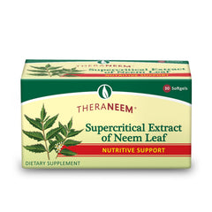 TheraNeem Supercritical Neem Leaf Extract softgel bottle